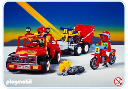 Playmobil Vehículo todoterreno/Motocross – 3754 A 1993 – El Mundo Click 3754 A