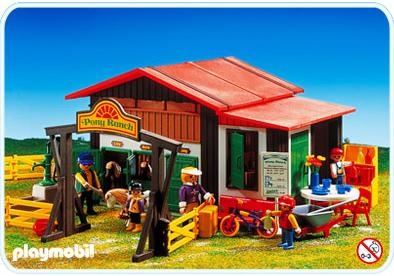 Playmobil Granja de ponis – 3775 A 1993 – El Mundo Click 3775 A