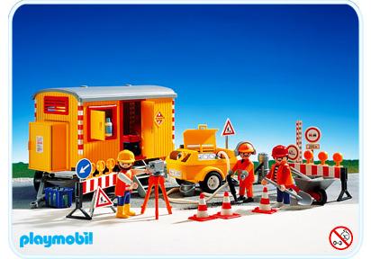Playmobil Remolque/compresor de construcción – 3777 A 1993 – El Mundo Click 3777 A