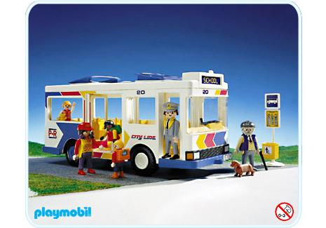 Playmobil Autobús/parada urbana – 3778 A 1993 – El Mundo Click 3778 A