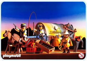 Playmobil Sureños / Carreta cubierta - 3785 A 1994 - El Mundo Click