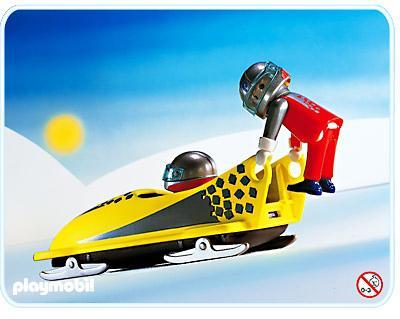 Playmobil Trineo de bobsleigh para dos personas – 3807 A 1995 – El Mundo Click 3807 A