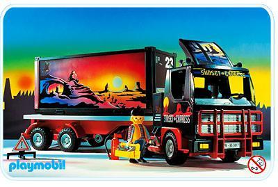 Playmobil Camión americano – 3817 A 1995 – El Mundo Click 3817 A