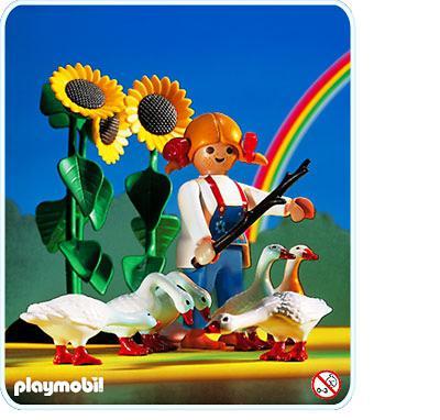 Playmobil Chica Ganso – 3825 A 1995 – El Mundo Click 3825 A