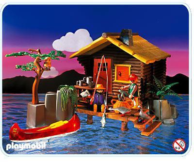Playmobil Cabaña de madera – 3826 A 1995 – El Mundo Click 3826 A