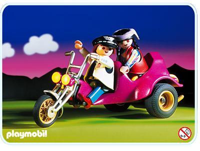 Playmobil Triciclo de motocicleta – 3832 A 1995 – El Mundo Click 3832 A