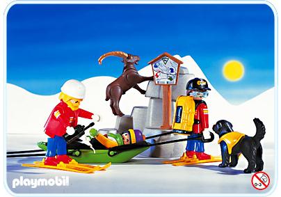 Playmobil Rescate de montaña – 3843 A 1996 – El Mundo Click 3843 A