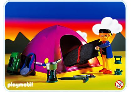 Playmobil Tienda de campaña para senderismo – 3844 A 1996 – El Mundo Click 3844 A