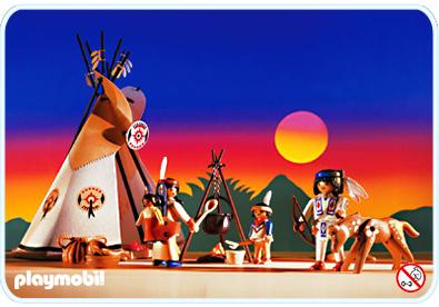 Playmobil Tipi indio – 3871 A 1996 – El Mundo Click 3871 A
