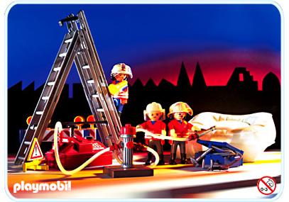 Playmobil Equipo de bomberos – 3881 A 1996 – El Mundo Click 3881 A