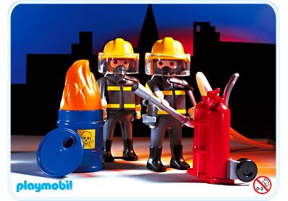 Playmobil Unidad Especial del Departamento de Bomberos – 3883 A 1996 – El Mundo Click 3883 A