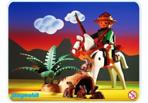 Playmobil Policía de Parques/Caballos - 3884 A 1996 - El Mundo Click