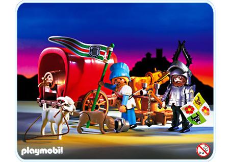 Playmobil Caballero / Trosswagen – 3891 A 1997 – El Mundo Click 3891 A