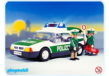 Playmobil Coche de policía – 3903 A 1997 – El Mundo Click 3903 A