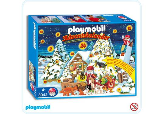 Playmobil calendarios de adviento 3942 Calendario de Adviento Navidad en el Bosque 3942 A 2001 El Mundo Click