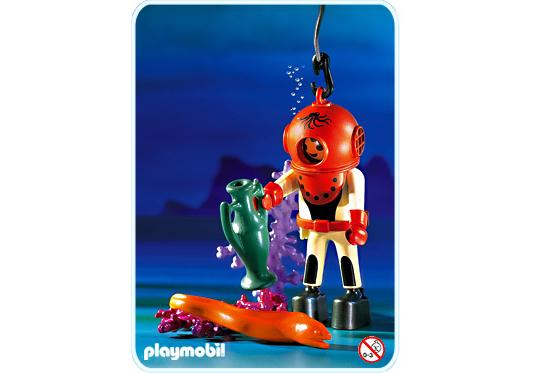 Playmobil Buzo de aguas profundas – 3949 A 1997 – El Mundo Click 3949 A