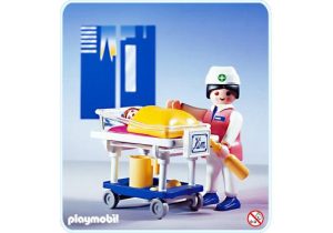 Playmobil  Enfermera de bebés - 3979 A 1998 - El Mundo Click