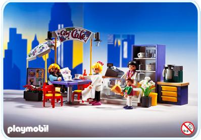 Playmobil City Cafe – 3989 A 1997 – El Mundo Click 3989 A