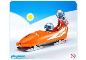 Playmobil Trineo de bobsleigh Viessmann para dos personas - 3995 A 1998 - El Mundo Click