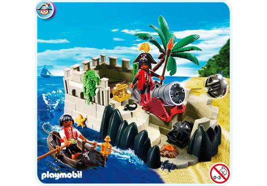 Playmobil piratas 4007 SuperSet Fortaleza Pirata 4007 A 2010 El Mundo Click