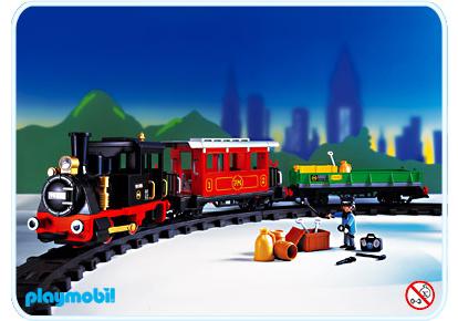 Playmobil Tren RC Nostalgia – 4017 A 1997 – El Mundo Click 4017 A