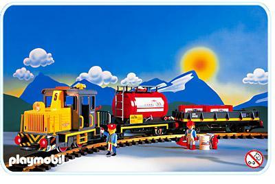 Playmobil Tren de mercancías – 4024 A 1995 – El Mundo Click 4024 A