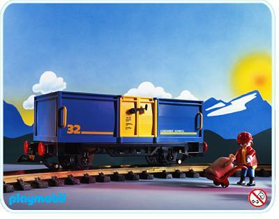 Playmobil Vagón de carga abierto – 4114 A 1995 – El Mundo Click 4114 A