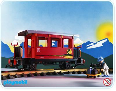 Playmobil Vagón de pasajeros – 4117 A 1995 – El Mundo Click 4117 A