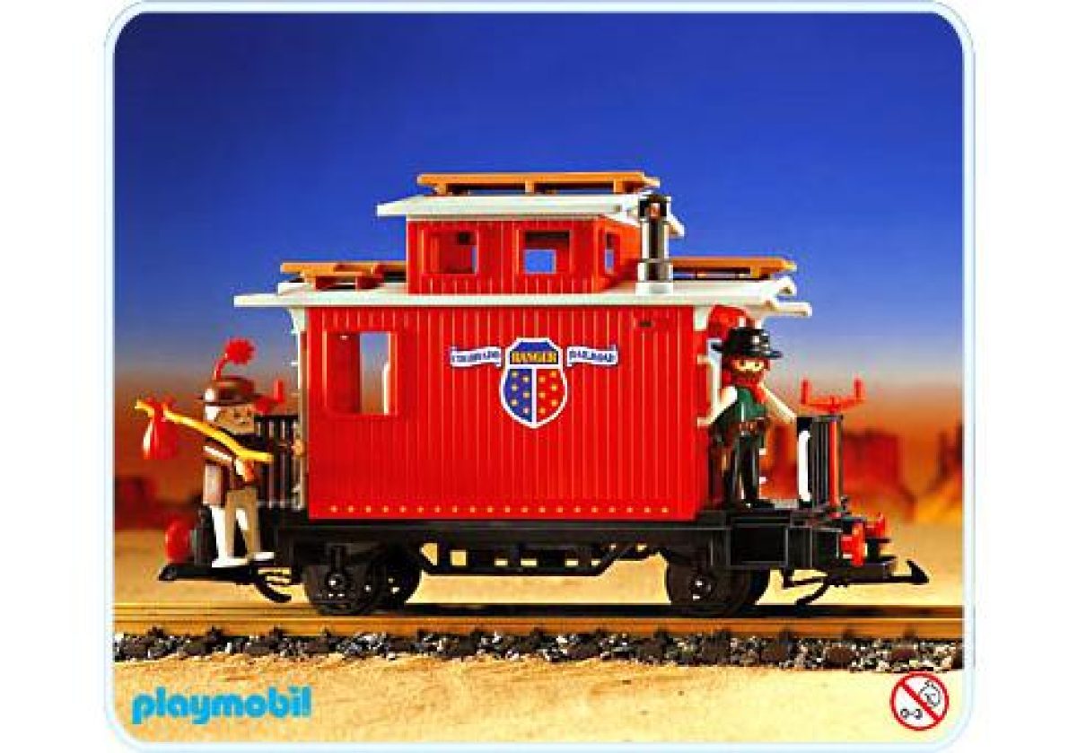Playmobil 4123 Furgón de cola del tren del Oeste – 1988 – El Mundo