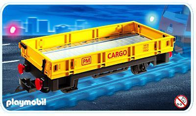 Playmobil Vagón de plataforma plana – 4126 A 2005 – El Mundo Click 4126 A