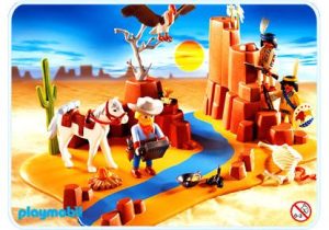Playmobil  SuperSet Western - 4130 A 2006 - El Mundo Click