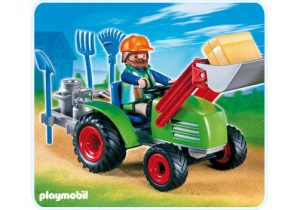 Playmobil Tractores Playmobil: todas las referencias (con remolque, pala y aperos) 13 Playmobil Tractor multifuncional - 4143 A 2009 - El Mundo Click
