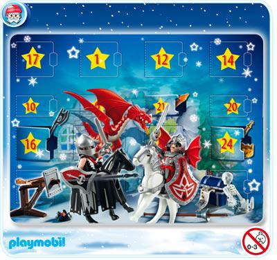 Playmobil Calendario de Adviento de Dragonland – 4160 A 2009 – El Mundo Click 4160 A