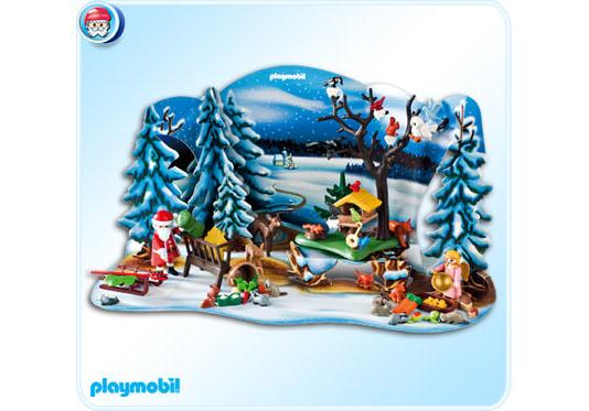 Playmobil Calendario de Adviento Navidad de los Animales del Bosque – 4166 A 2011 – El Mundo Click 4166 A