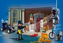 Playmobil ¡Alerta policial por el calendario de Adviento! Ladrones de tesoros a la fuga – 4168 2013 – El Mundo Click 4168