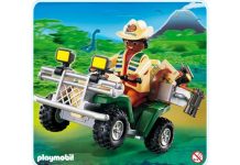 Playmobil Quad de investigadores – 4176 A 2006 – El Mundo Click 4176 A