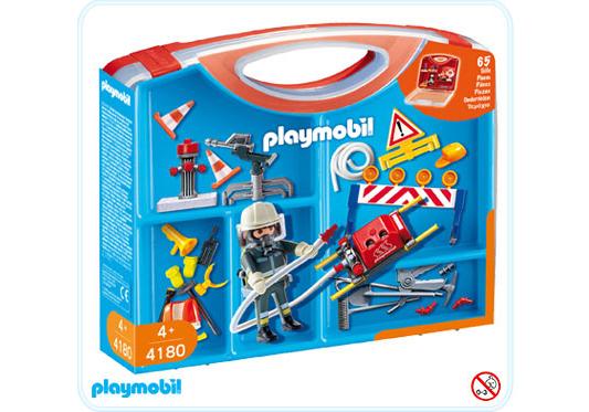 Playmobil Caja clasificadora “Bombero” – 4180 A 2007 – El Mundo Click 4180 A