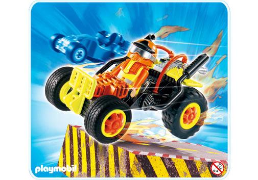 Playmobil Mini Racer naranja – 4182 A 2007 – El Mundo Click 4182 A