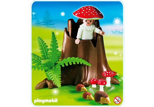Playmobil Papá Noel 4194 Elfo amanita muscaria escondido 4194 A 2007 El Mundo Click