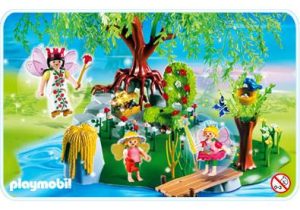 Playmobil  La reina de las hadas en el jardín de flores - 4199 A 2007 - El Mundo Click