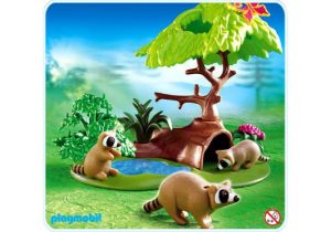 Playmobil Guarida de mapache