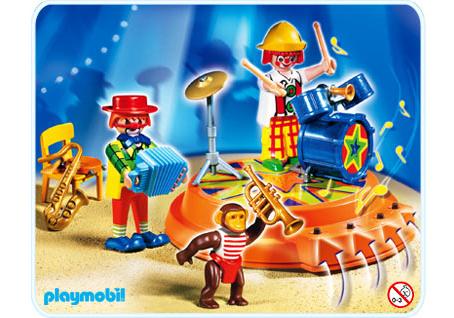 Playmobil Banda de circo con módulo de sonido de 4 vías – 4231 A 2007 – El Mundo Click 4231 A
