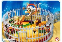 Playmobil Entrenamiento de fieras – 4233 A 2007 – El Mundo Click 4233 A