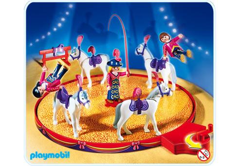 Playmobil Aparejo de doma clásica con aro giratorio – 4234 A 2007 – El Mundo Click 4234 A
