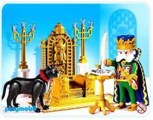 Playmobil Reyes y Reinas Playmobil: todas las referencias 8 Playmobil Rey con trono
