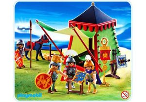 Playmobil Campamento romano con tienda de campaña - 4273 A 2006 - El Mundo Click