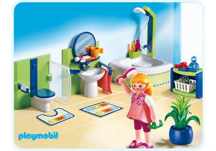 Playmobil Baño con bañera de esquina – 4285 A 2008 – El Mundo Click 4285 A