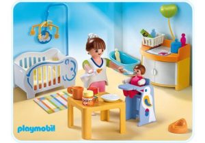 Playmobil Habitación para bebés - 4286 A 2008 - El Mundo Click