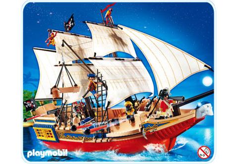 Playmobil barcos 4290 Gran barco pirata camuflado 4290 A 2007 El Mundo Click