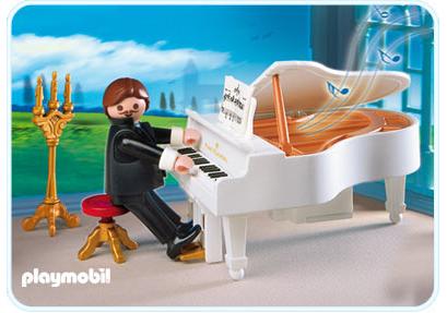 Playmobil Pianista – 4309 A 2008 – El Mundo Click 4309 A